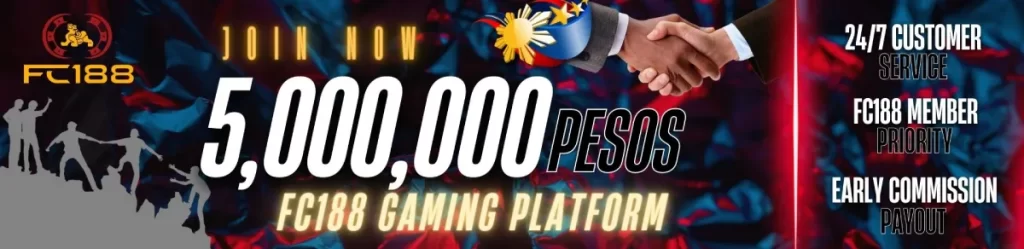 5,000,000 Pesos FC188 Gaming Platform